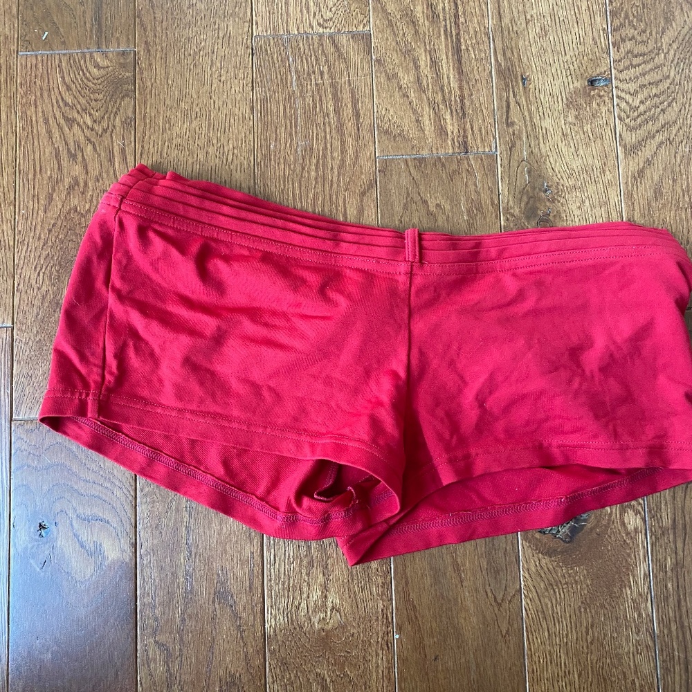 Bloch Hipster Dance Short, Red